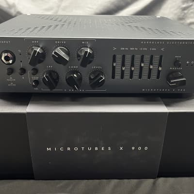 Darkglass Electronics Microtubes X 900 900-Watt Bass Amp Head 2023 - Present - Black image 4