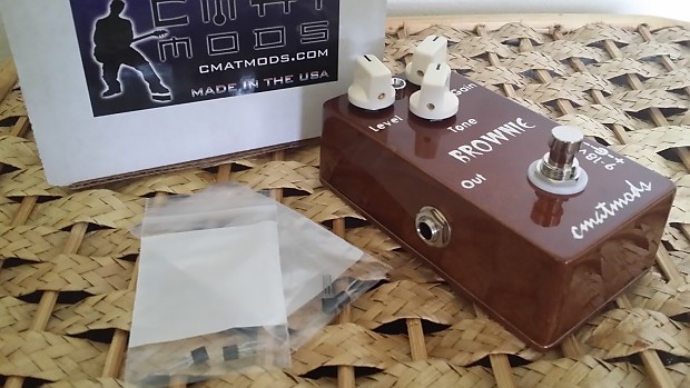 Cmat Mods Brownie with JFETS | Reverb