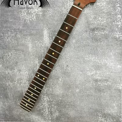 Dark Flame Roasted Maple Neck, 22 Stainless Steel, ST Satin | Reverb