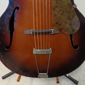 Kay Lark Junior Archtop Guitar - Rare 1930's Blues Classic - 3 F Holes -Chicago image 2