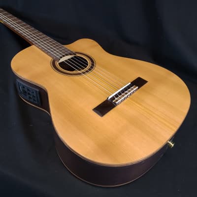 Admira Virtuoso ECF Cutaway Acoustic Electric Nylon String Classical Guitar Made in Spain image 10