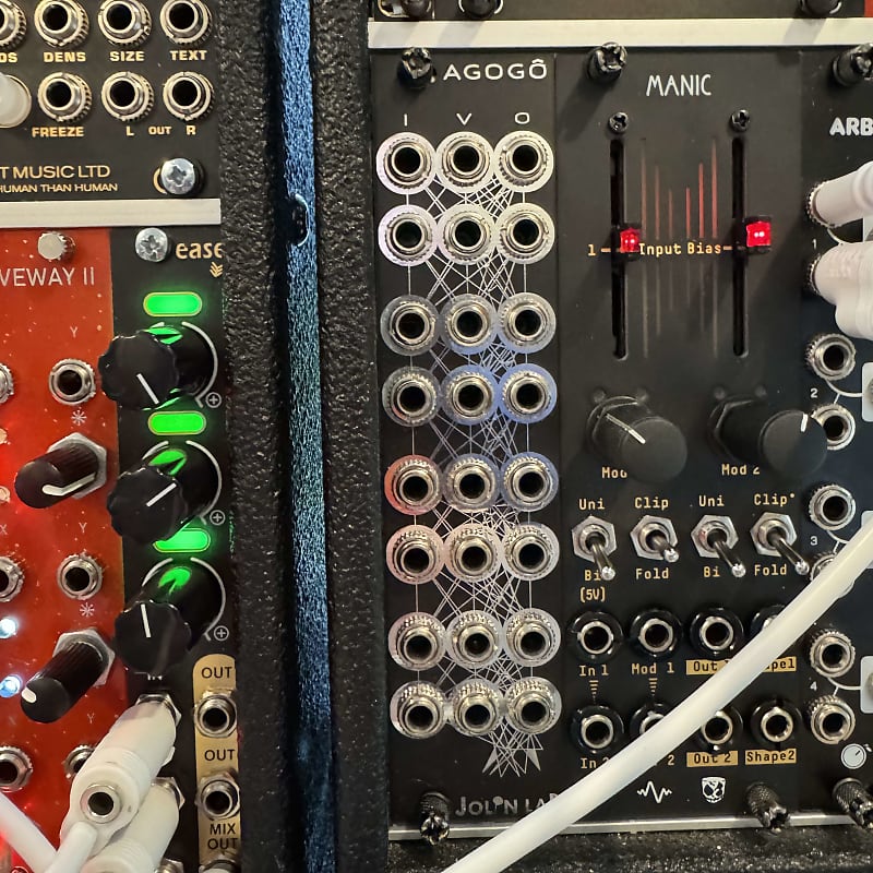 Jolin AGOGO Low Pass Gate Vactrol LPG Mixer Mixer Eurorack Reverb