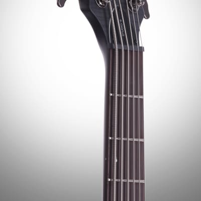 Schecter Stiletto Studio-6 6-String Electric Bass, See Thru Black Satin image 7