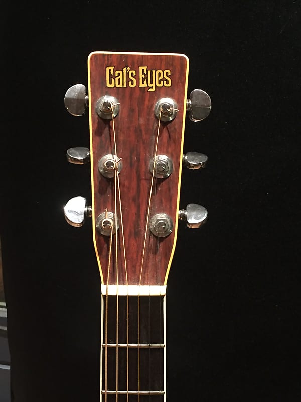 Cat's Eyes CE-600 Famous D-28 copy from 70's Japan