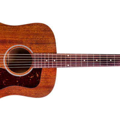 Guild D-20 Natural - All Solid Mahogany Dreadnought Acoustic Guitar - Handmade in the USA! image 3