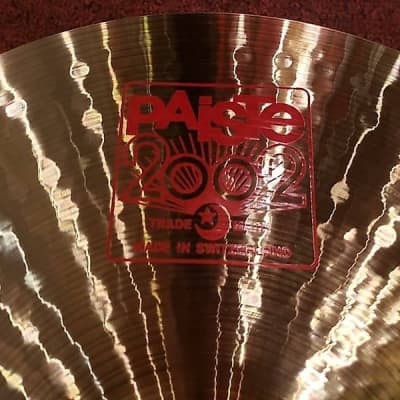 Paiste 18" 2002 Series Crash Cymbal *IN STOCK* image 2