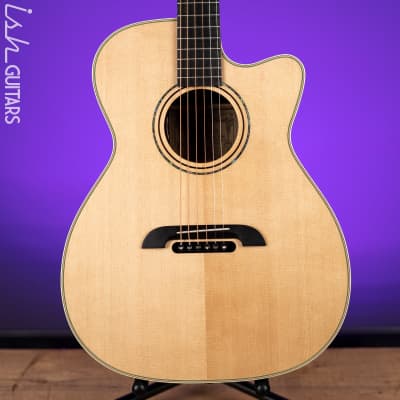 Alvarez FYM70CE Yairi Grand Masterworks OM Acoustic-Electric Guitar Natural for sale