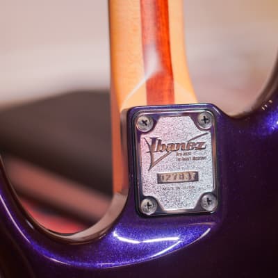 Ibanez JS2450 Joe Satriani Signature Electric Guitar Muscle Car Purple image 8