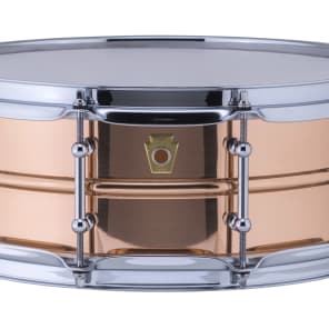 Ludwig LC660T Copper Phonic 5x14" Snare Drum with Tube Lugs