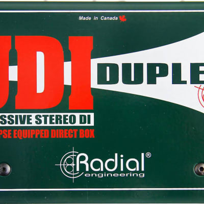 Radial JDI Duplex Mk4 Stereo DI Passive Direct Box image 1