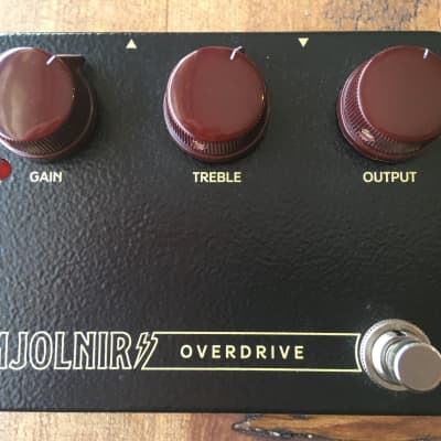 Reverb.com listing, price, conditions, and images for mythos-pedals-wildwood-edition-mjolnir-overdrive