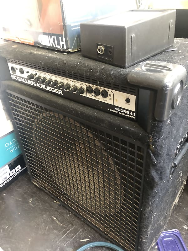 GallienKrueger 400RBIII Hi Current Bass Combo Amplifier Reverb