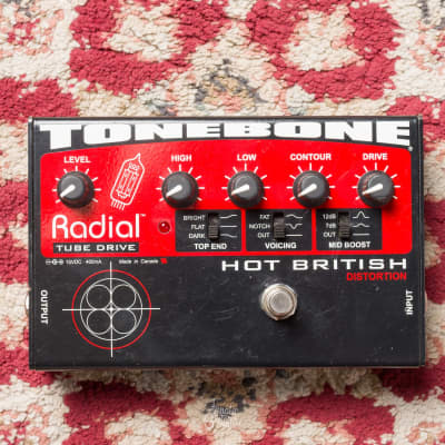 値下げTONEBONE HOTBRITISH DISTORTION エフェクター Hot British - Radial Engineering