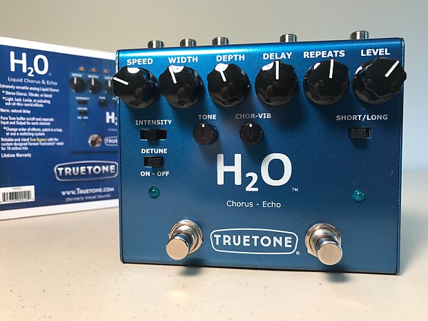 Truetone / Visual Sound H2o Delay and Stereo Chorus - Brand New in 