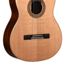 Teton STC110NT 110 Series Solid Sitka Spruce Top Mahogany 6-String Classical Acoustic Guitar w/Hard Case