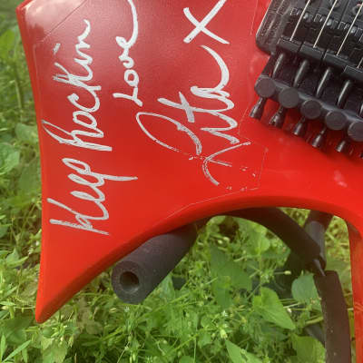 B.C. Rich Warlock 80’s NJ Autographed by Lita Ford! image 4