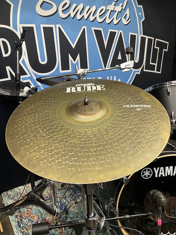 David Garibaldi's Tower of Power, Paiste 18" Rude Series Crash/Ride Cymbal, 1650g 1982 image 1