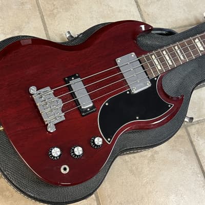 2012 Gibson USA SG Standard Bass Cherry w case for sale