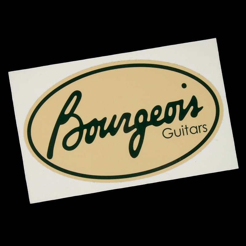 BOURGEOIS GUITARS STICKER INSANELY RARE LIMITED EDITION CASE Reverb