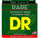 DR Strings Rare Phosphor Bronze Acoustic Bass Strings 45-105