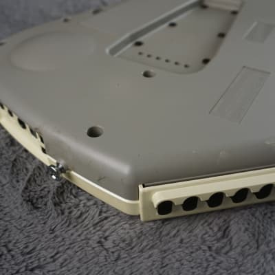 Casio EG-5 - White Cassette Player Guitar 1980s image 13