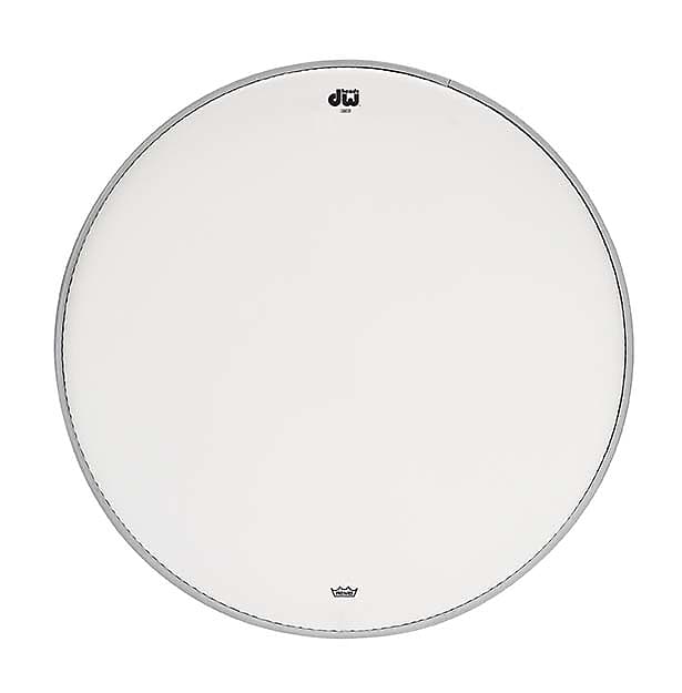 DW 18 Inch Fiberskyn Bass Drum Head Reverb