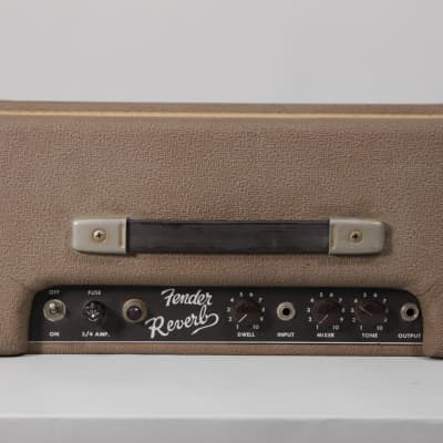 1963 Fender Reverb Unit Vintage Guitar Effect image 2