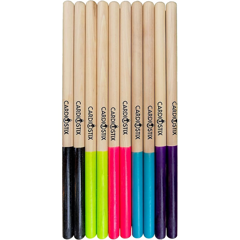 PREMIUM WEIGHT DESIGNER DOUBLE GRIP DRUMSTICKS 1 PR. W/BAG