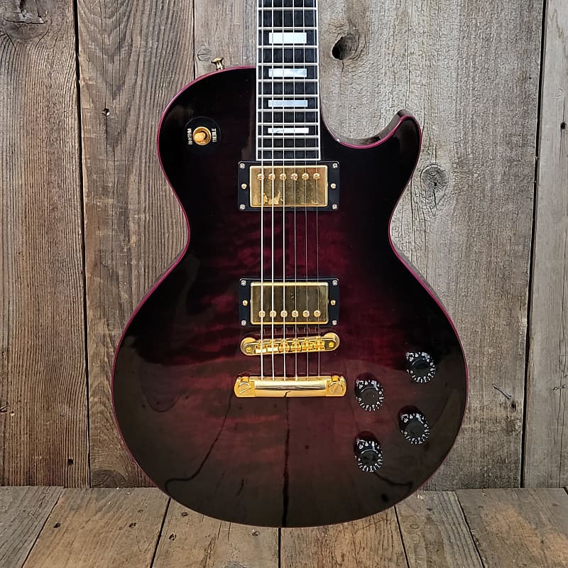 ギター Gibson Les Paul Customshop Purple Widow Gibson Les Paul Customshop Purple Widow