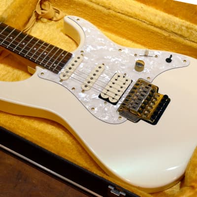 Fernandes LA-80KK L'Arc en Ciel KEN Pearl White | Reverb