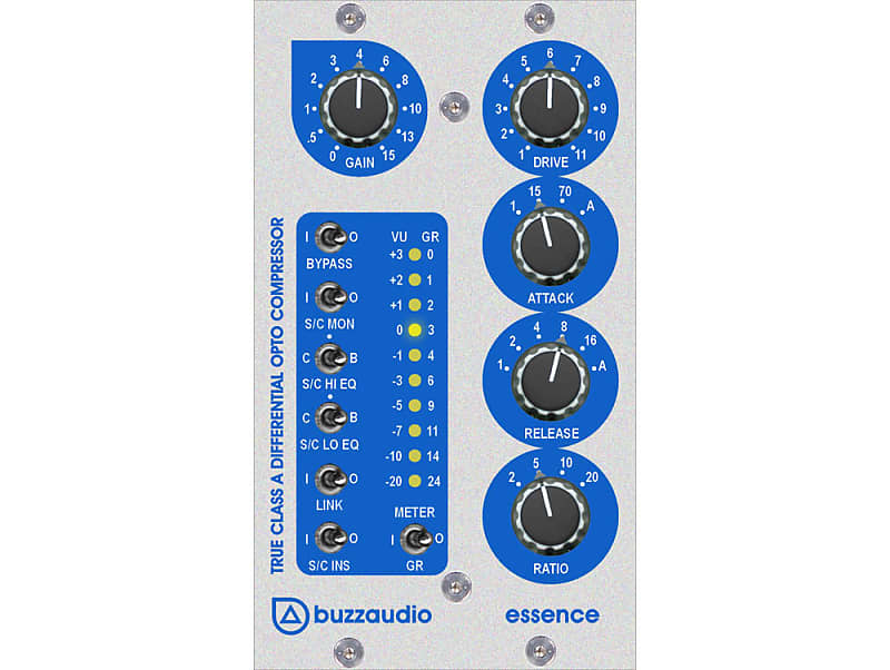 Buzz Audio Essence True Class A 500 Optical Compressor image 1