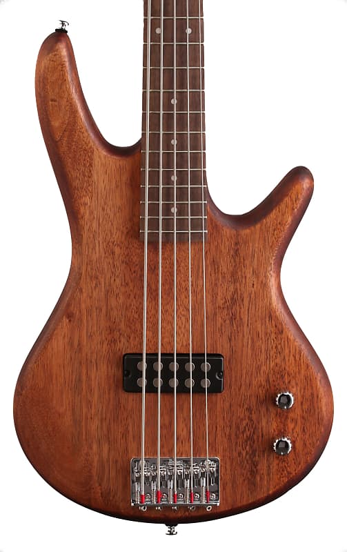 Ibanez Gio GSR105EXMOL 5-String Electric Bass Natural Mahogany Oil 