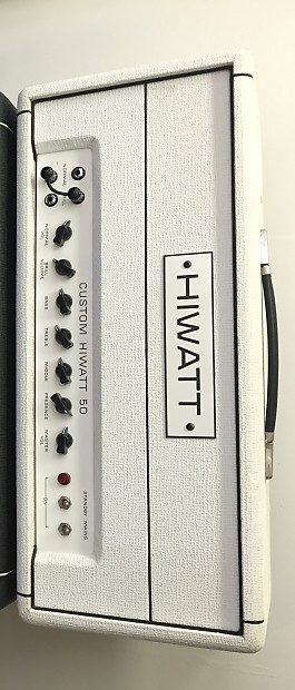 Hiwatt Custom 50 White | Reverb