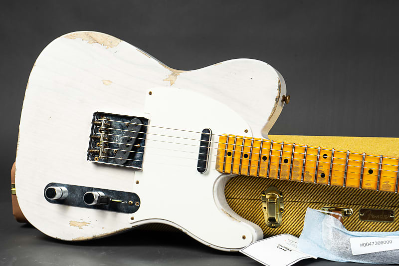 Fender Custom Shop 1957 Telecaster Heavy Relic 2022 White 