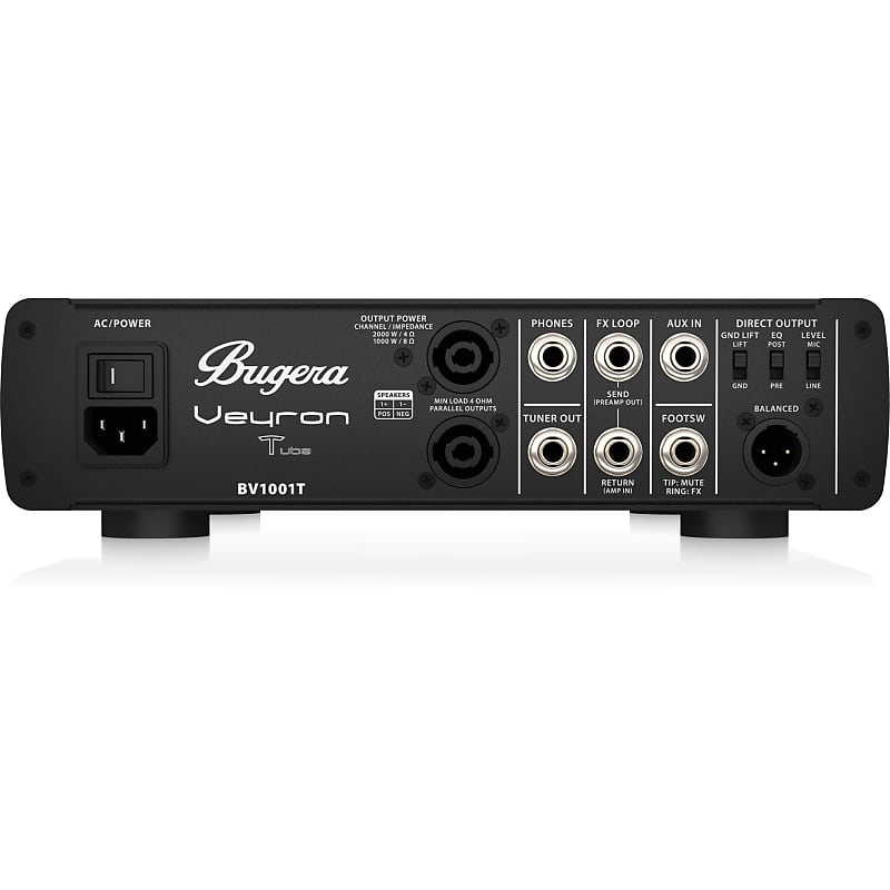 Bugera BV1001T 2000W Class-D Bass Amp Head | Reverb