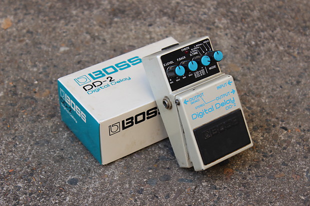 1985 Boss DD-2 Digital Delay MIJ Japan Vintage Effects Pedal w/Box