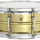 Ludwig 5x14 Hammered Brass Supraphonic Snare Drum