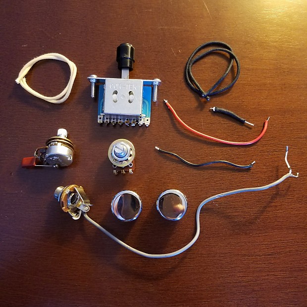 Fender Telecaster Wiring Kit Fits Squier Or Fender Telecasters Includes Tone Vol. Control Knobs Reverb