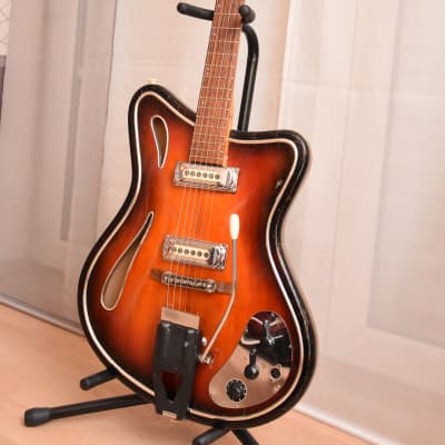Hopf Saturn 63 – 1963 German Vintage Astro Archtop Jazz Guitar image 3