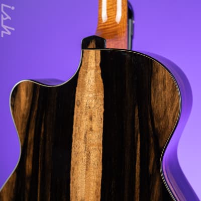 PRS Private Stock Angelus Cutaway Cedar Top Exotic Ebony Back Acoustic Guitar image 12