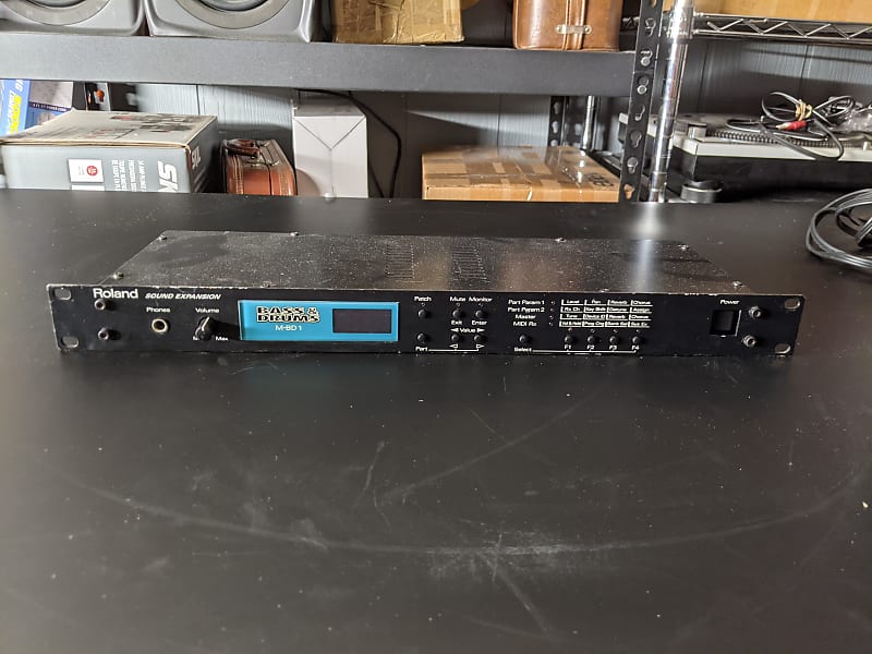 ローランド M-BD1 Roland M-BD1 MIDI Bass & Drums Sound Expansion | Guitar Chimp