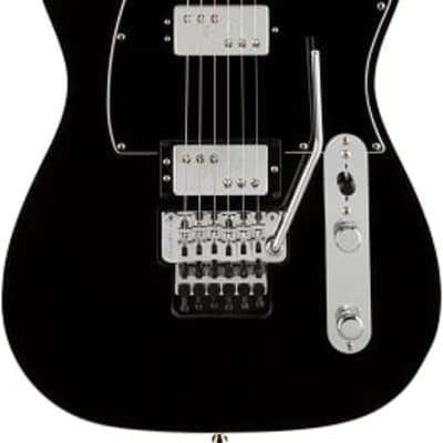 Fender American Ultra Luxe Telecaster HH w/ Floyd Rose. Maple Fingerboard, Mystic Black image 2
