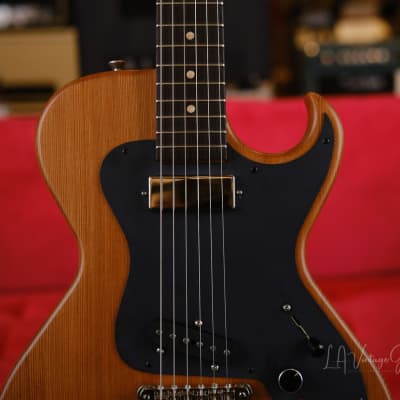 Grez "Folsom" Natural Single Cut Electric Guitar  - 1 Piece Redwood Body! image 5