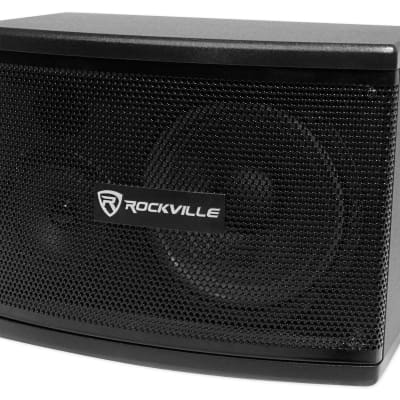 Pair Rockville KPS65 6.5" 2-Way 400 Watt Karaoke Speakers+Wall Brackets / MDF! image 3