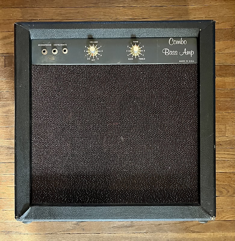 Vintage 1970s Multivox Combo Bass Amp Tube Amp Reverb