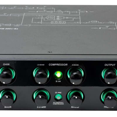 Trace Elliot Te 1200 Bass Head image 3