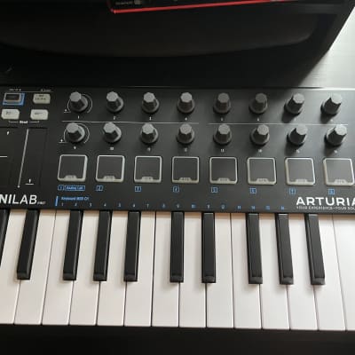 Arturia MiniLab MKII 25-Key MIDI Controller 2017 - 2021 - Black