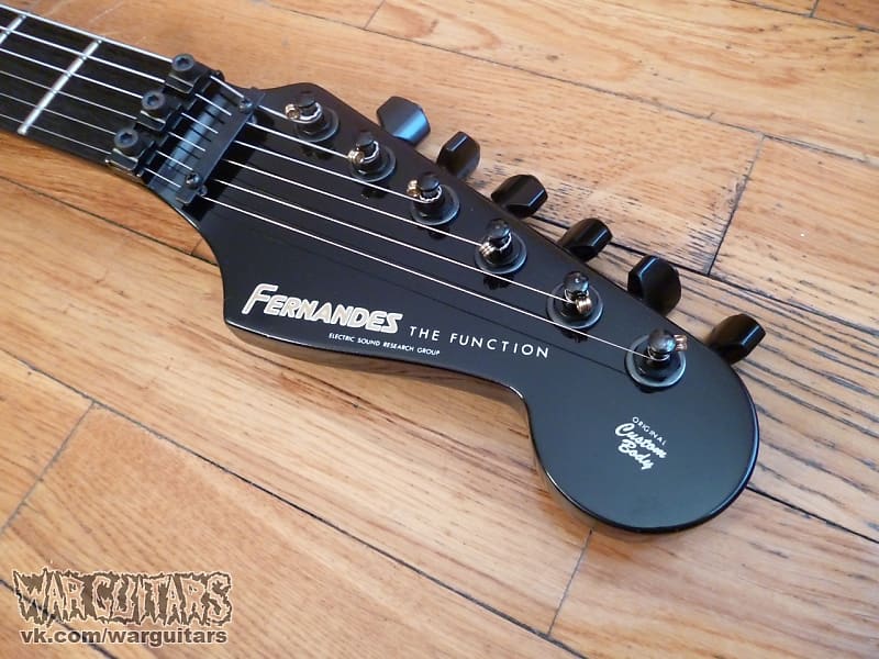 Fernandes The Function FST-65 Stratocaster 1989 Black | Reverb Fernandes The Function FST-65 Stratocaster 1989 Black | Reverb