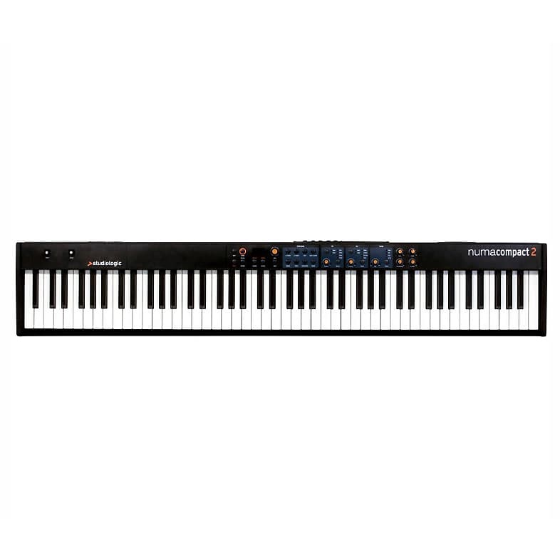 Studiologic Numa Compact 2 88-Note Semi-Weighted Stage Piano Keyboard |  Reverb