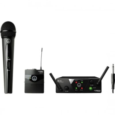 AKG WMS40 Mini US25 Wireless Microphone System Dual MIX Vocal